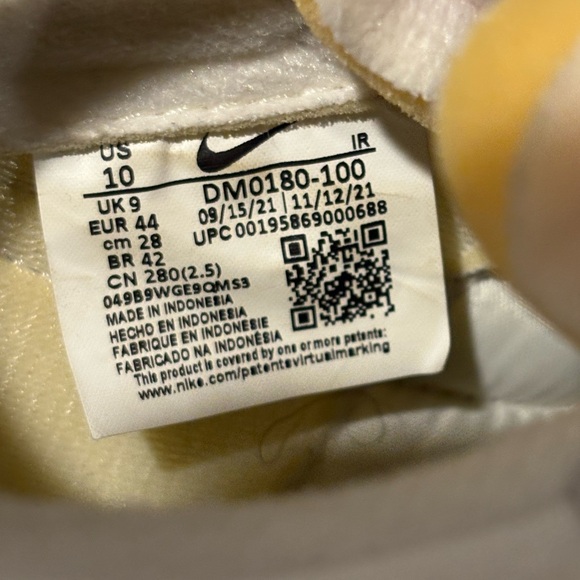 Nike Waffle Trainer 2 SE Shoes Mens Size 10 Sail Light Bone Sneakers DM0180-100 - Picture 10 of 10